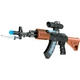 Игрушечный Автомат свето-звуковой ZIPP Toys AK47. Цвет - черный - изображение 1