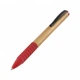 Ручка кулькова з бамбуковим корпусом ENEY BAMBOO, красный, 11B01BC11 - изображение 1