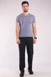 Брюки спортивные без подкладки Avecs серые 70160-AV Dark gray L - изображение 3