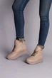 Жіночі зимові кросівки ShoesBand Бежеві натуральні шкіряні флотар на хутрі 39 (25-25,5 см) (S94171-1з) - зображення 1