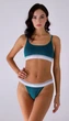 Комплект APRIORI Bralette Tanga L Темно-зеленый - изображение 1