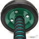 Тренажер колесо для пресса металлическое на подшипнике с мягкой ручкой FitEnergy зеленое (FI-0105) - изображение 3