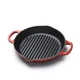 Сковорода-гриль Le Creuset чавунна емальована глибока кругла 25 см Червона (20208250600422) - зображення 1