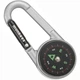 Брелок-компас Munkees 3135 Compass with Thermometer silver (3135-SV) - изображение 1