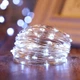 Світлодіодна гірлянда LED крапля роси 100led 10м на батарейках та USB Білий - зображення 2