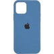 Чехол Fiji Silicone Case для Apple iPhone 12 Pro бампер накладка Full Soft Alaskan Blue - изображение 2