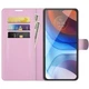 Чохол Fiji Luxury для Motorola E7 Power / E7i Power книга світло-рожевий - зображення 2