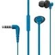 Наушники Panasonic RP-TCM130GE-A (mic + button call answering) (Голубой) - изображение 1