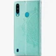 Кожаный чехол-книжка Epik Art Case с визитницей для ZTE Blade A7 Fingerprint (2020) Бирюзовый - изображение 6