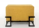 Прямокутний Пуф Pouf3 Lucky LOFT2 23 жовтий 63х43 см - изображение 1