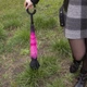 Оригінальна парасолька навпаки Lesko Up-Brella Квітка Рожевий подвійний купол зворотне складання антивітер вітрозахисна парасолька тростина - зображення 8