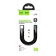 Кабель USB HOCO U75, магнітний, USB - Lightning, 3А (1.2М) чорний - зображення 3