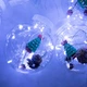 Новорічна гірлянда кульки з ялинкою Curtain ball lamp 200 LED 4.2м, Біла світлодіодна гірлянда бахрому (1008987-Other-1) - зображення 2