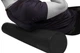 Масажний ролик (роллер) гладкий PowerPlay 4021 Fitness Roller Чорний (90x15см.) - изображение 2