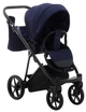 Коляска 2 в 1 Adamex Gallo Thermo GA-9 deep blue - изображение 9
