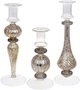 Свічник скляний Candlestick Bona 8.5х25 см (dec0009334) - зображення 2