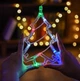 Светодиодная гирлянда штора 2.5х1.0м 120 Led 12 фигур (звезды, елки, колокольчики, олени) Мультицвет - изображение 3