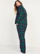 Фланелевая женская пижама Old Navy 1159758541 (Зеленый, XXL) - изображение 2