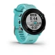 Смарт-часы Garmin Forerunner 55 Aqua (010-02562-12); 1.04" (208x208) MIP / Bluetooth / Wi-Fi, GPS, GLONASS, Galileo, NFC / до 14 дней / 5 ATM / 42 х 42 х 11.6 мм, 37 г / голубой - изображение 2