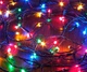 Светодиодная гирлянда 20 метров 200 LED разноцветная Sneha (997467 20m 200LED mix) - изображение 5