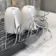 Сушка для посуды с органайзером MVM DR-02 GRAY - изображение 4