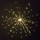 Новогодняя гирлянда, медный провод штора Салют 3,0мХ0,3м 500 LED теплый белый - изображение 4