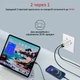 Сетевое зарядное устройство Promate PowerPort-33 Вт USB-C+USB-A White (powerport-33.white) - изображение 4