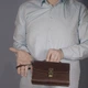Мужская кожаная сумка Tony Perotti Italico 9337 moro коричневая - изображение 5