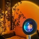 Светодиодная лампа красный закат солнца LED Sunset Lamp (FMV046) - изображение 6