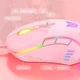 Мышь игровая компьютерная Onikuma CW902 Pink с RGB подсветкой, проводная (CW902P) - изображение 6