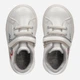 Детские кеды для девочек Tommy Hilfiger Juice Velcro T1A4-32132-1374X025 25 15.5 см Белый/Серебристый (8056380893697) - изображение 3