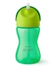 Чашка Avent с трубочкой 300 мл. 12+ зеленый SCF798/01 (SCF798/01) - изображение 1