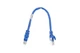 Патч-корд 2E Cat 5e,UTP,RJ45, 26AWG ,7/0.16 CCA, 0.20m, PVC,,Blue (2E-PC5ECA-020BL) - изображение 2