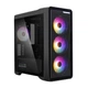 Корпус Zalman M3 PLUS RGB, MidT, 2xUSB2.0,1xUSB3.0, 4x120RGB,стекло(бок. панель),безБП,черный (M3PLUSRGB) - изображение 1