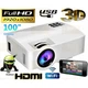 Проектор домашний мини портативный мультимедийный Full HD Led Projector A8 WIFI - изображение 1