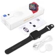 Смарт-годинник smart watch hw22 plus black (44mm Aluminium, бездротова зарядка) - зображення 5