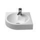 Кутовий умивальник Duravit Architec, з 1 отвором для змішувача (0448450000) - зображення 1