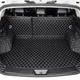 Автомобильные 3D коврики из экокожи комплект в отсек багажника Toyota Land Cruiser Prado 120 (2002-2009) черные - изображение 1