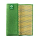 Спонж GreenWay Green Fiber HOME S6, для кухні SPLITTER зелений, потрійний 2х стор., scrub+ (06039) - зображення 2