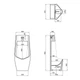 Писсуар напольный Qtap Scorpio с ИК-датчиком AC White QT1488U960A01ACW SD00045969 - изображение 2