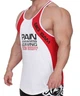 Майка спортивна Big Sam 2292 червоно-біла розмір XL - зображення 2
