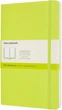 Записная книга Moleskine Classic 13 x 21 см 192 страницы без линовки Лимонная мягкая обложка (8056420851007) - изображение 1
