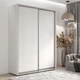 Шкаф-купе Mebelist Light 180х60х240 см Белый ДСП - изображение 1