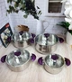 Набір посуду OMS Yummy 1036-Purple 8 предметів - зображення 1