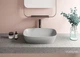 Раковина накладна на стільницю Catalano Green 60 х 40 см, Satin cement (160APGRLXCS) - зображення 2