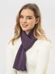 Шарф унисекс W-Luxury 9260F-62 160х20см Фиолетовый - изображение 1