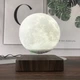 Левитирующий Ночник Светильник 3D Moon 14 см Настольная летающая магнитная лампа Луна сенсорная 3 цвета GS-5129 - изображение 2
