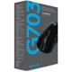 Ігрова миша бездротова Logitech G G703 HERO 16K Gaming Lightspeed чорна (910-005638) WireLess - зображення 7