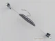 Вешалка Hanger WD 35 см для брюк и юбок металлическая с прищепками с вставкой из дерева черного цвета - изображение 5