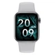 Смарт-годинник Smart Watch i12 Спортивні з мікрофоном, тонометром 44mm Aluminium, Сірий - зображення 2